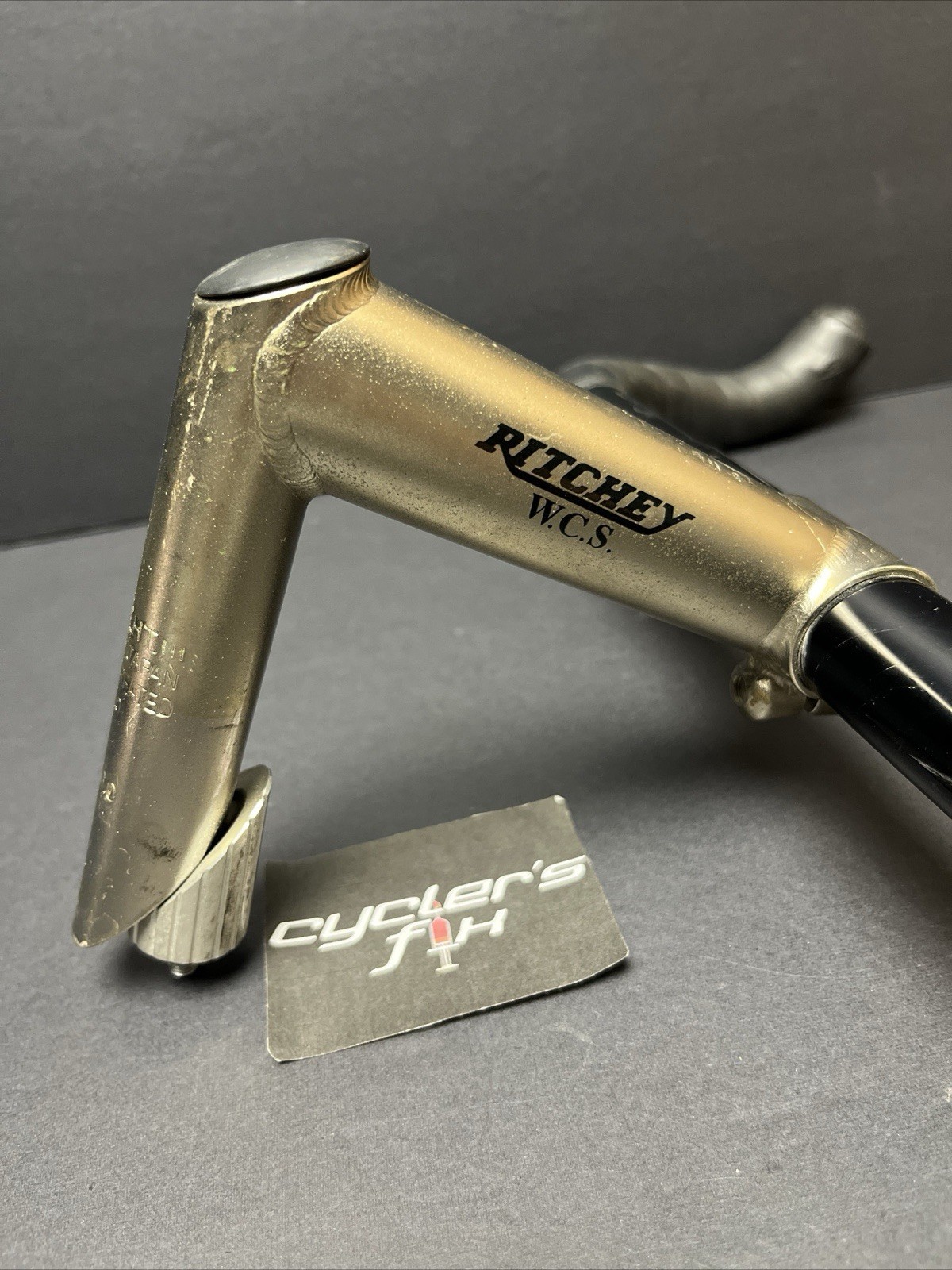 Vintage Rare Ritchey WCS 1” Quill Cr-mo Road Stem 120mm 26.0, 73*Mfg by Nitto