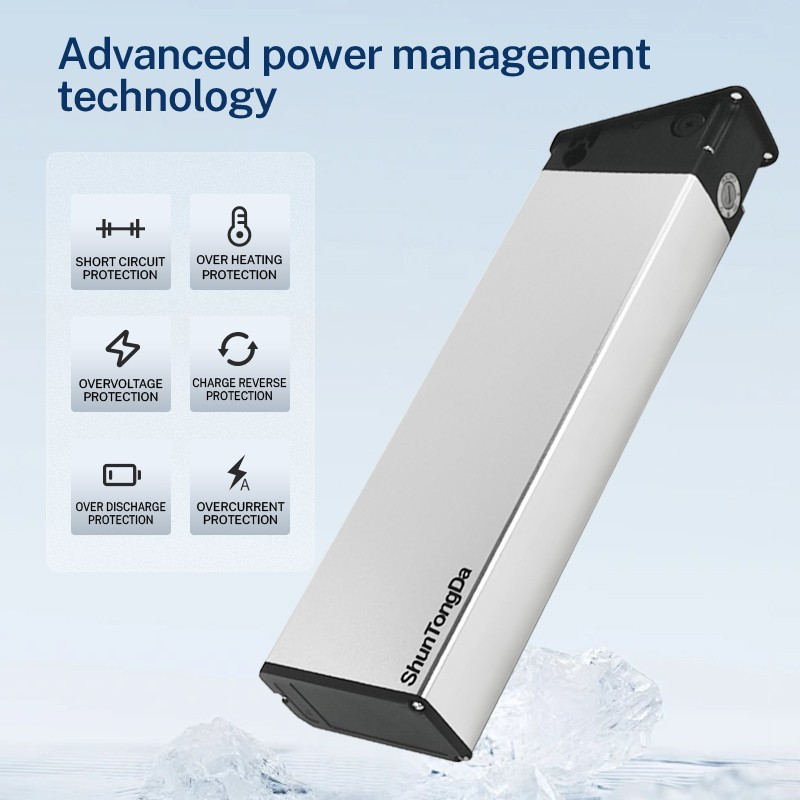 48V 14ah li ion battery for Polarna M5 M6 Folding Ebike battery 17.5ah DCH 009