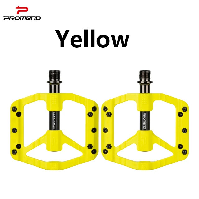PROMEND Ultralight Nylon Bicycle Pedals 3 Bearing BMX Road MTB Bike Pedals 9/16″