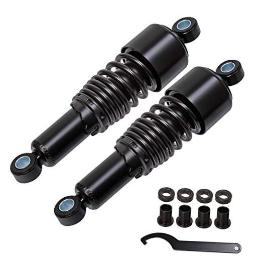 10.5 inch 267mm Rear Shocks, Motorcycle Rear Shock Absorber Suspension Fits