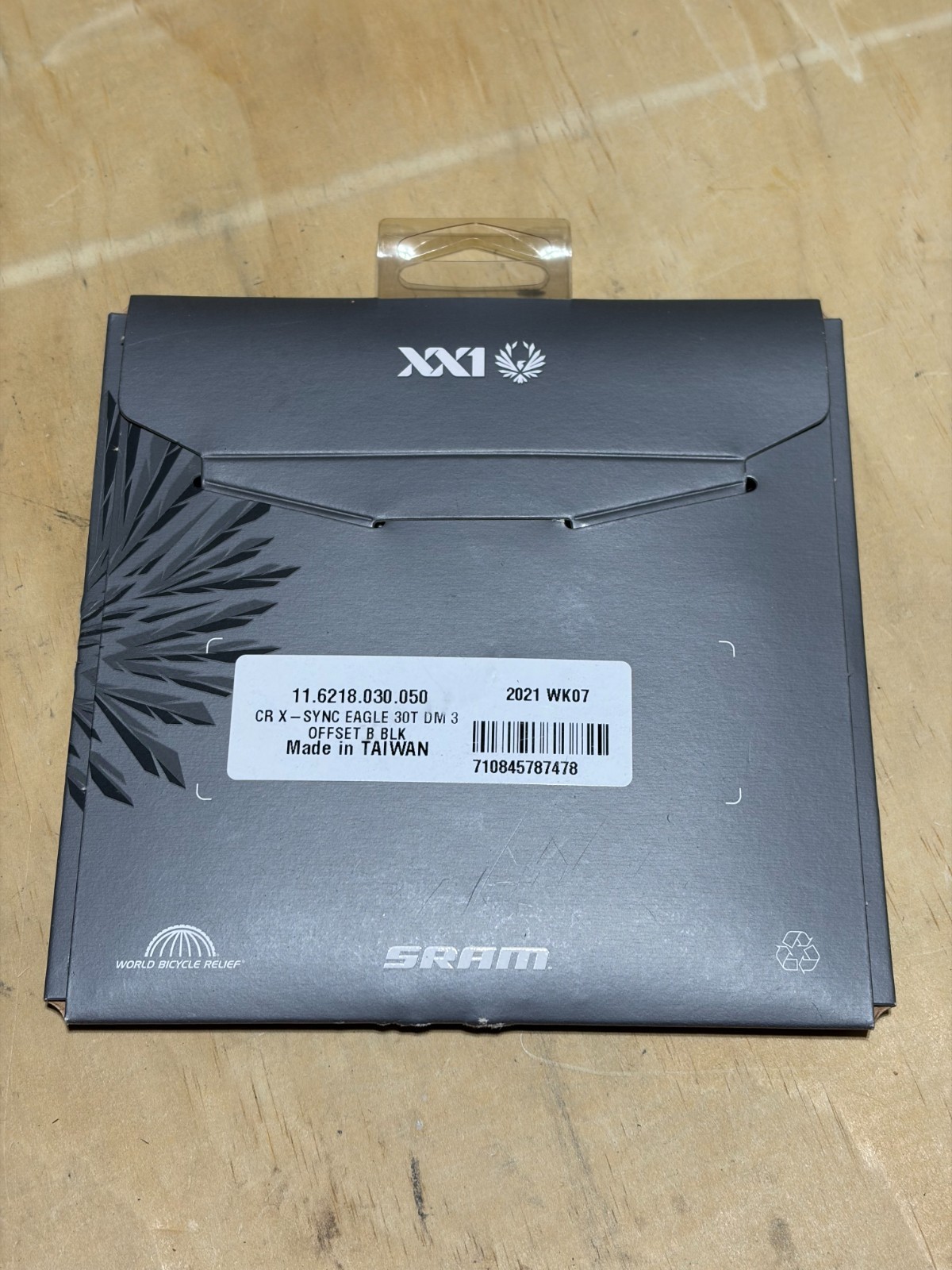 SRAM X-Sync 2 Eagle Direct Mount Chainring – 30 Tooth, 3mm Boost Offset,