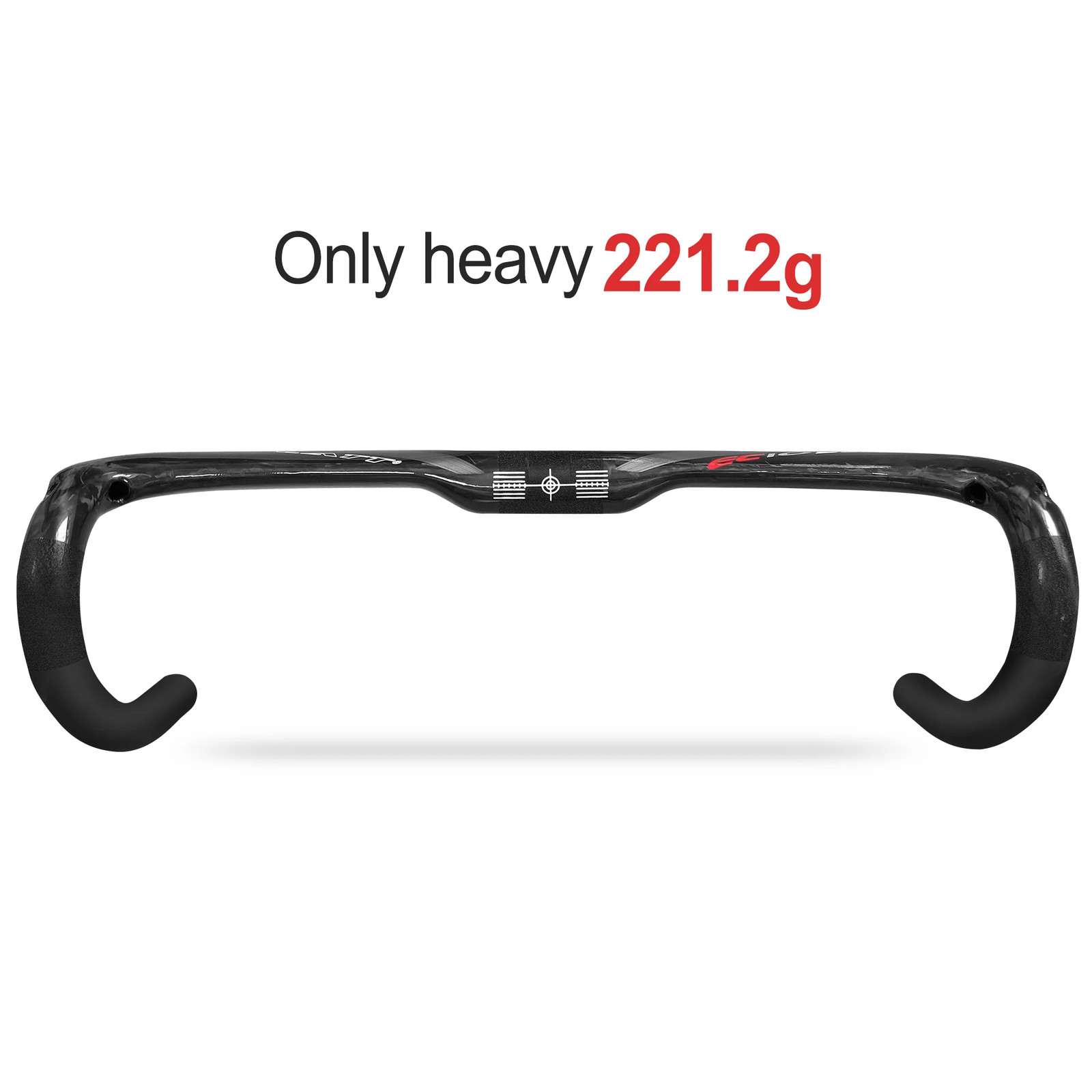 ECIOSL Carbon Fiber Road Bike Handlebar 31.8mm Drop Bar 360-440mm UD Gloss