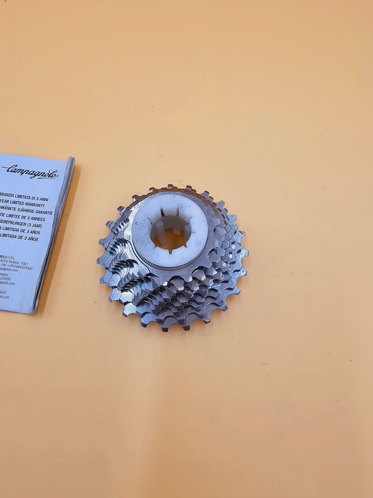 NOS NEW Cassette Campagnolo Record Full! Titanium 9 Speed 13-23 Cassette Titanium