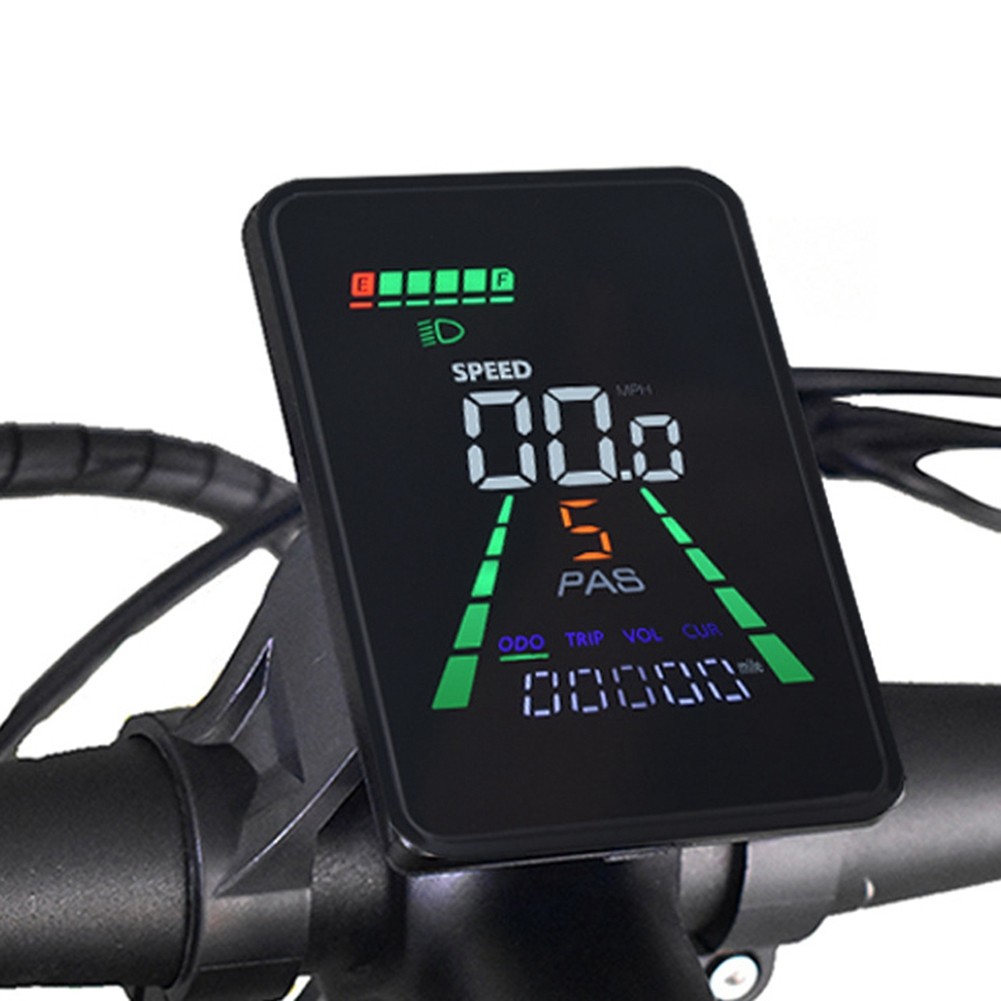 L5 Mountain E-Bike NFC LCD Display Meter 24V/36V/48V/60V UART Type C6046