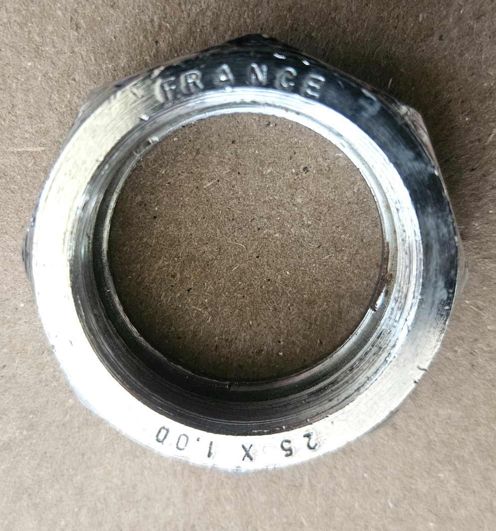 CAMPAGNOLO Record Strada, c Headset, 1970s, French-25x 1.00, VGC
