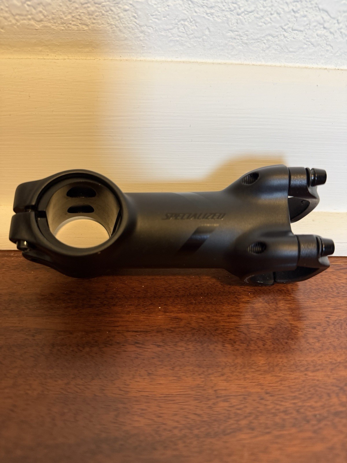 SPECIALIZED Black Stem 75mm 12 Deg Road Bicycle Part 45 in-lbF 5.0 N-m VGC