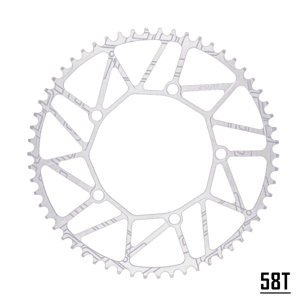 Litepro Hollow Folding Narrow Bicycle Road Wide 130BCD Chainring 50-58T Chainwhe