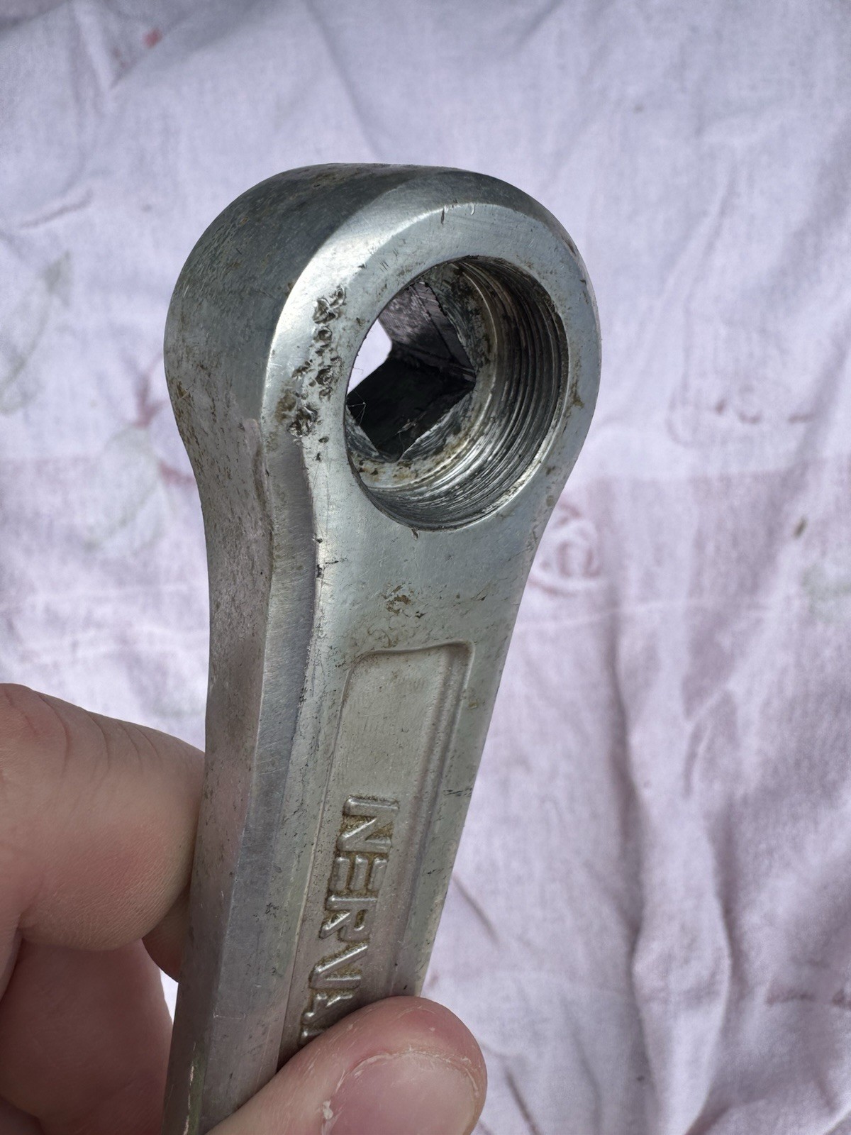 Nervar Crankset Square Taper 170 54/40 50.4 BCD Schwinn Vintage Bicycle Touring