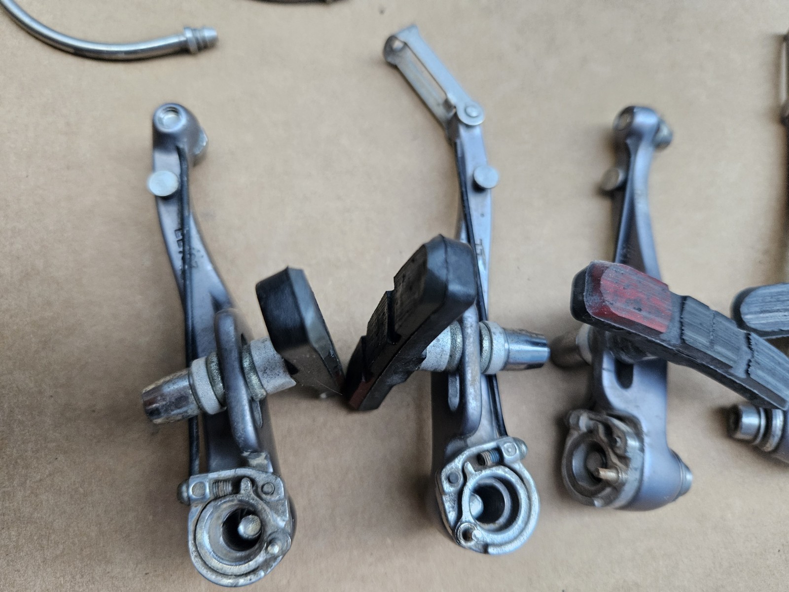Vintage 90s Avid 20 Mountain Bike V Brakes Linear Pull Gray Front + Rear Set