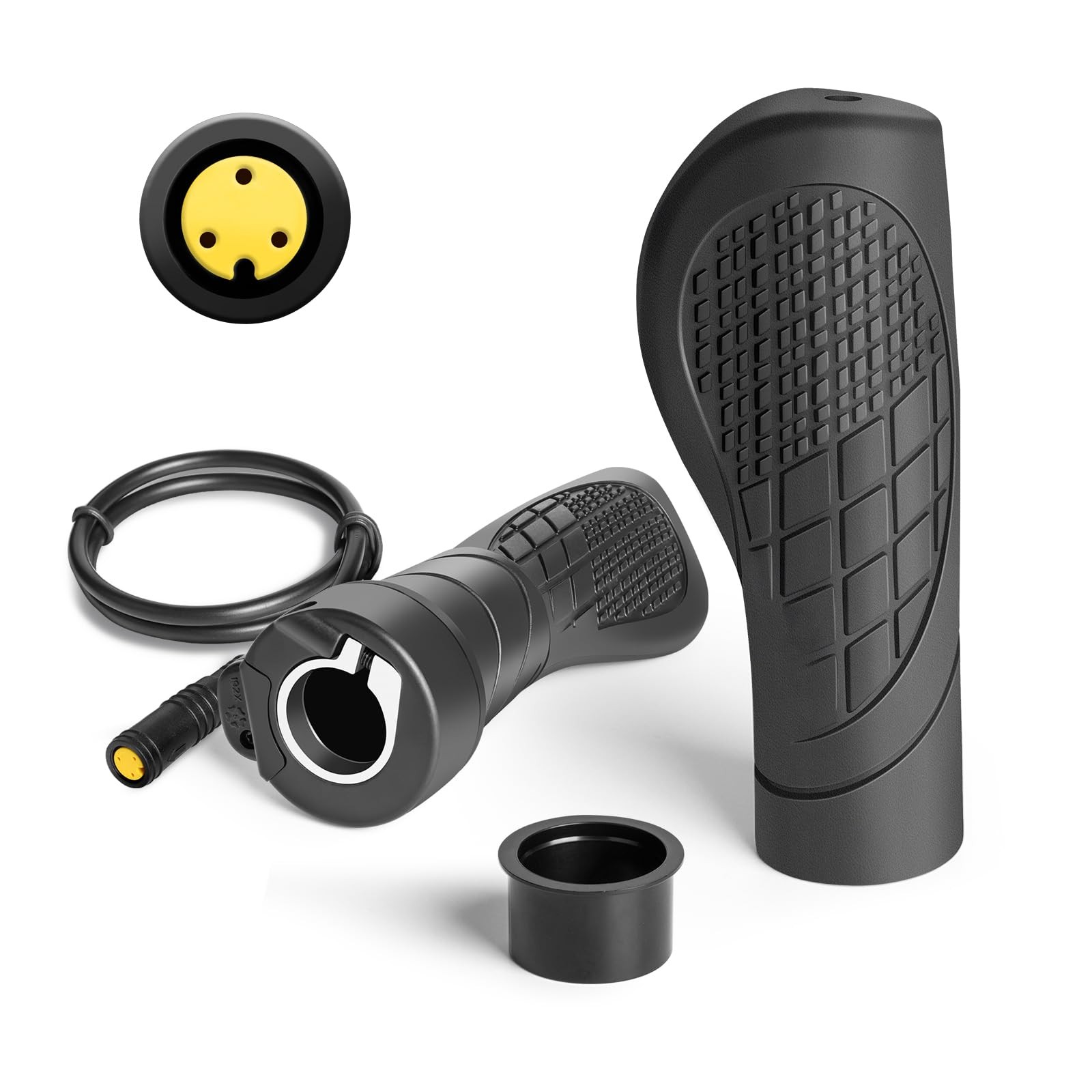 3 Pin Female Ebike Half-Twist Throttle Fits BAFANG BBS01B/BBS02B/BBSHD