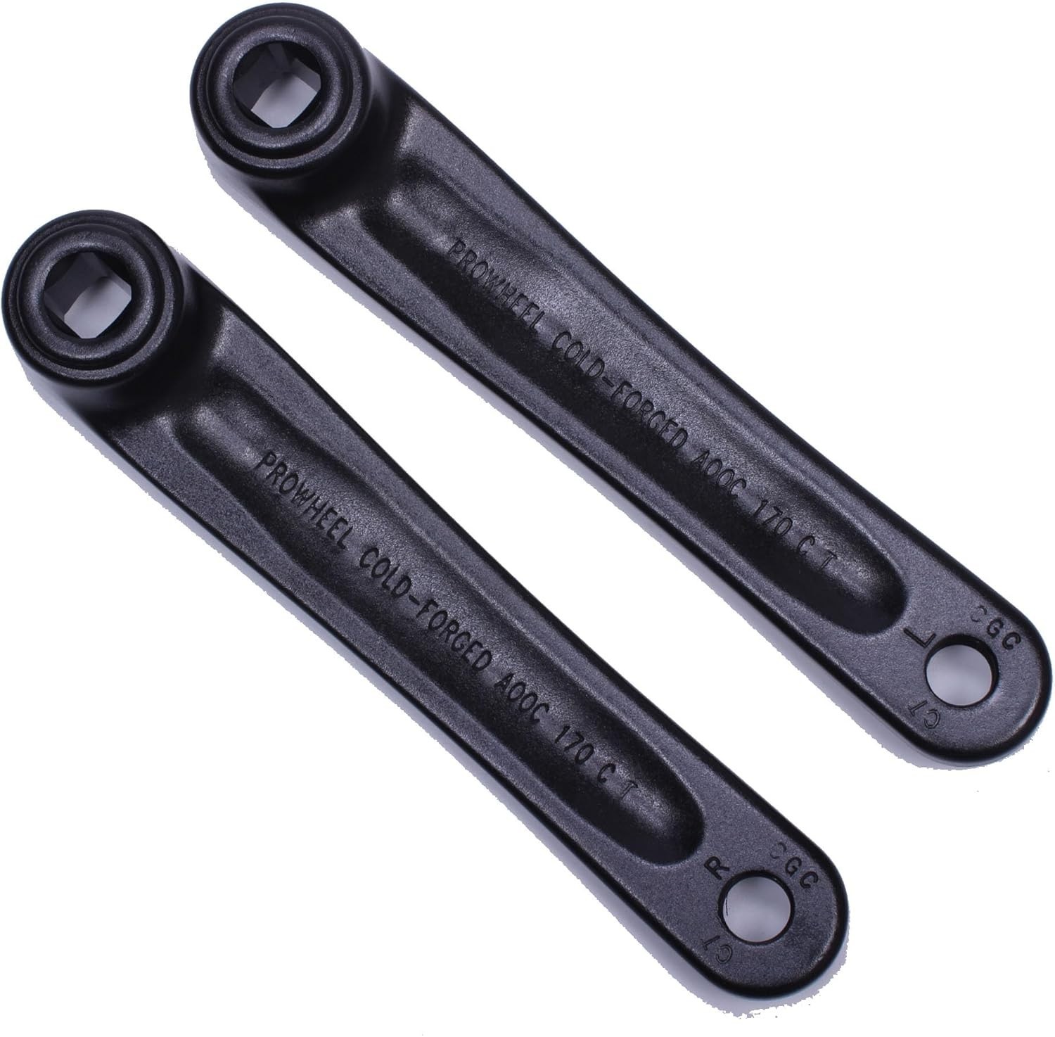 Ebike Crank Arm Pair in 6 Sizes: Durable & Easy to Install for Electric Bikes