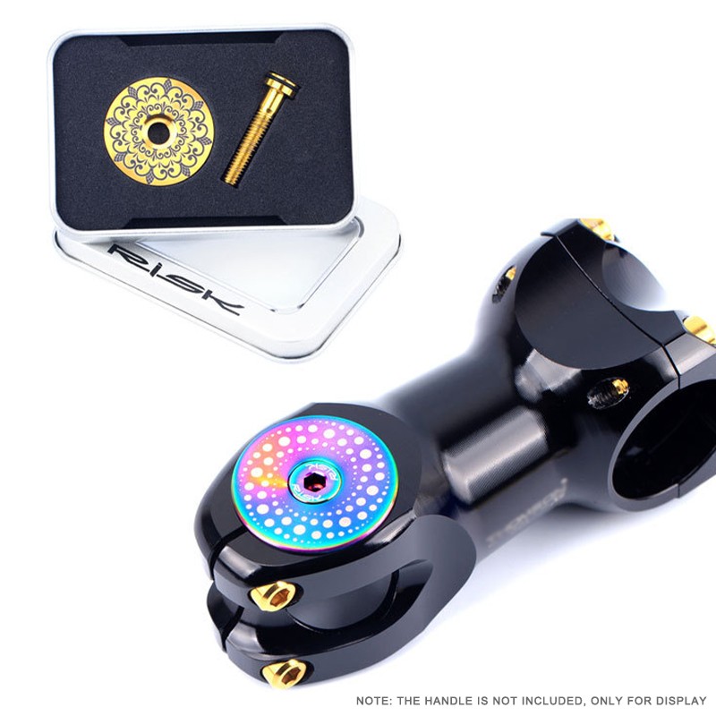 Bike Headset Stem Expander&Top Cap Carbon/Aluminum For Road Bike Mountain Bike