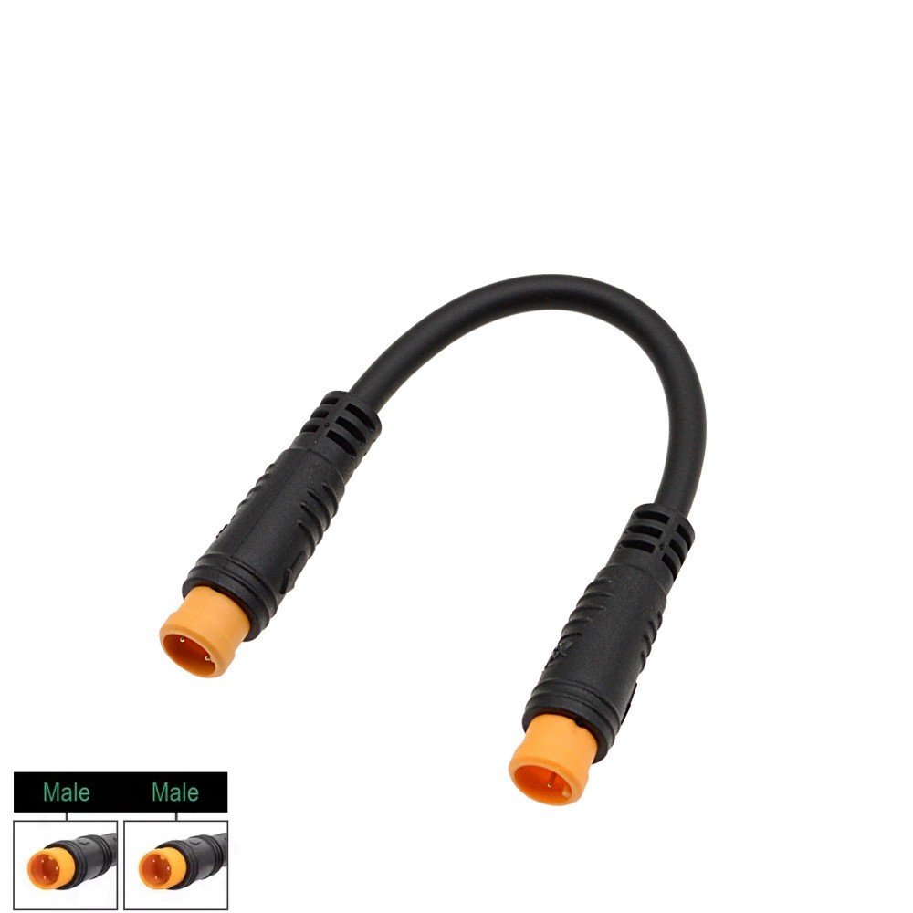 3 Pin E-bike Extension Cable Female to Male HAU