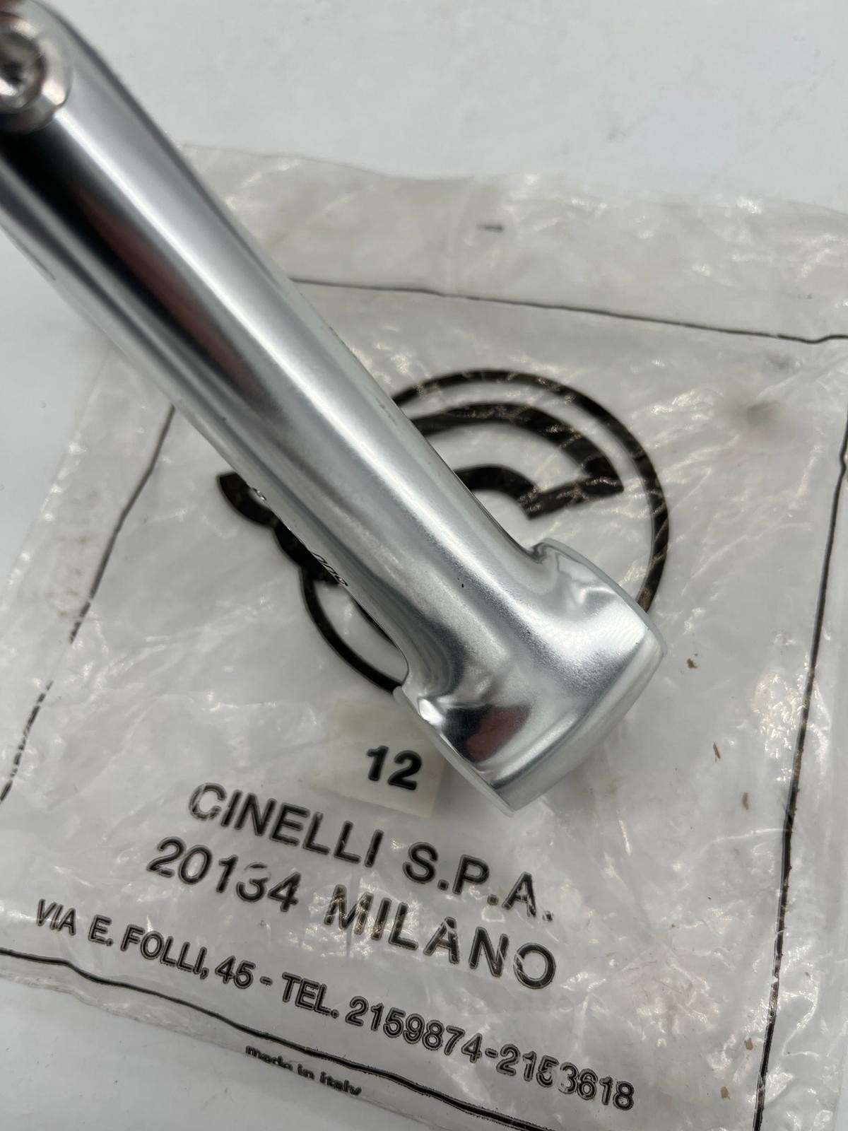 VINTAGE CINELLI 1R COLORADO LIMITED EDITION SILVER STEM LENGTH 120MM NOS NIB CMT