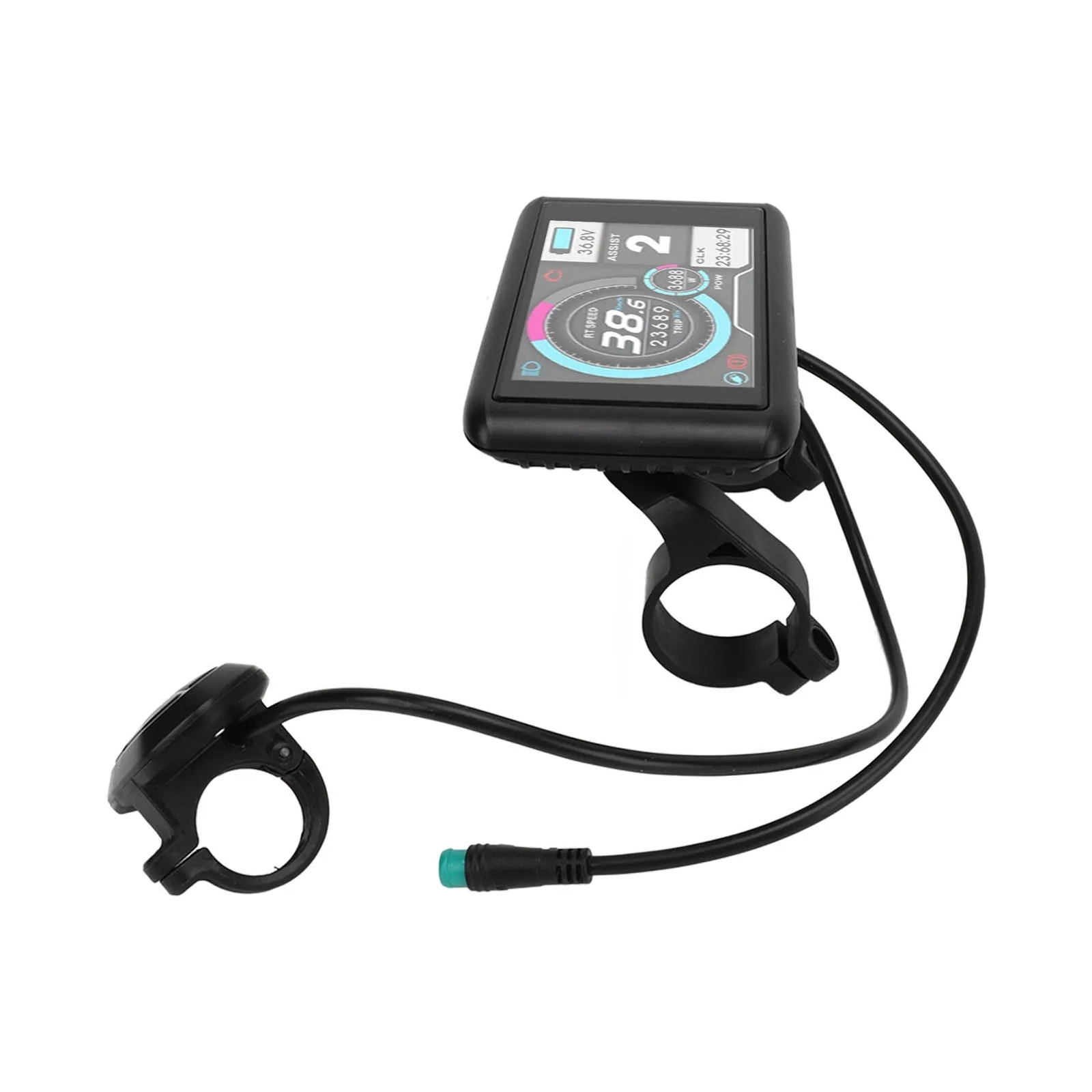 Electric Bike LCD Display 36V-72V UKC1 Colorful Display Control Panel SM/WP Plug
