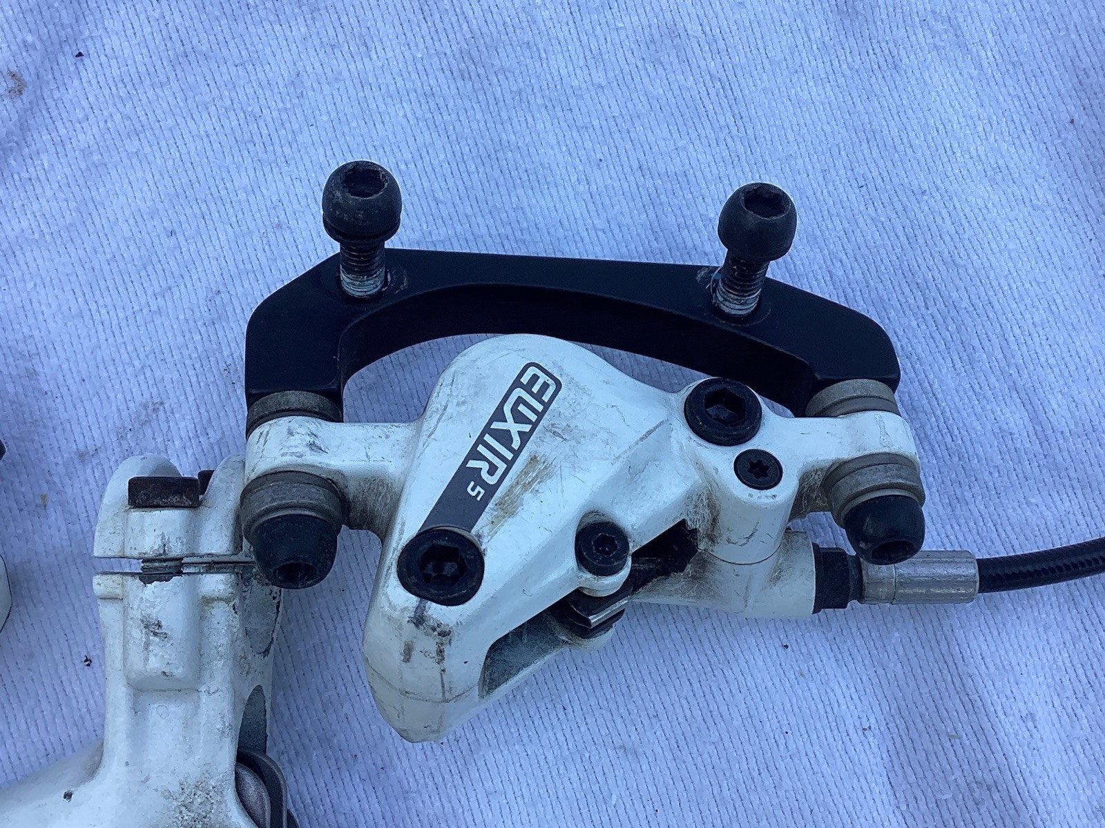 Avid Elixir 5 Hydraulic DISC BRAKE Set Front/Rear, hoses & calipers Rotors