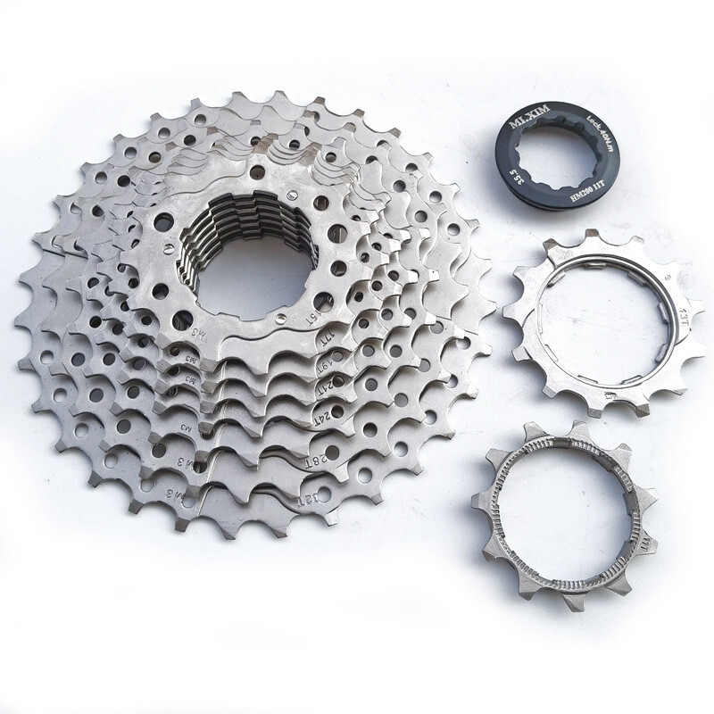 8 9 10 Speed Freewheel Cassette Sprocket Steel MTB Bicycle Multicolor