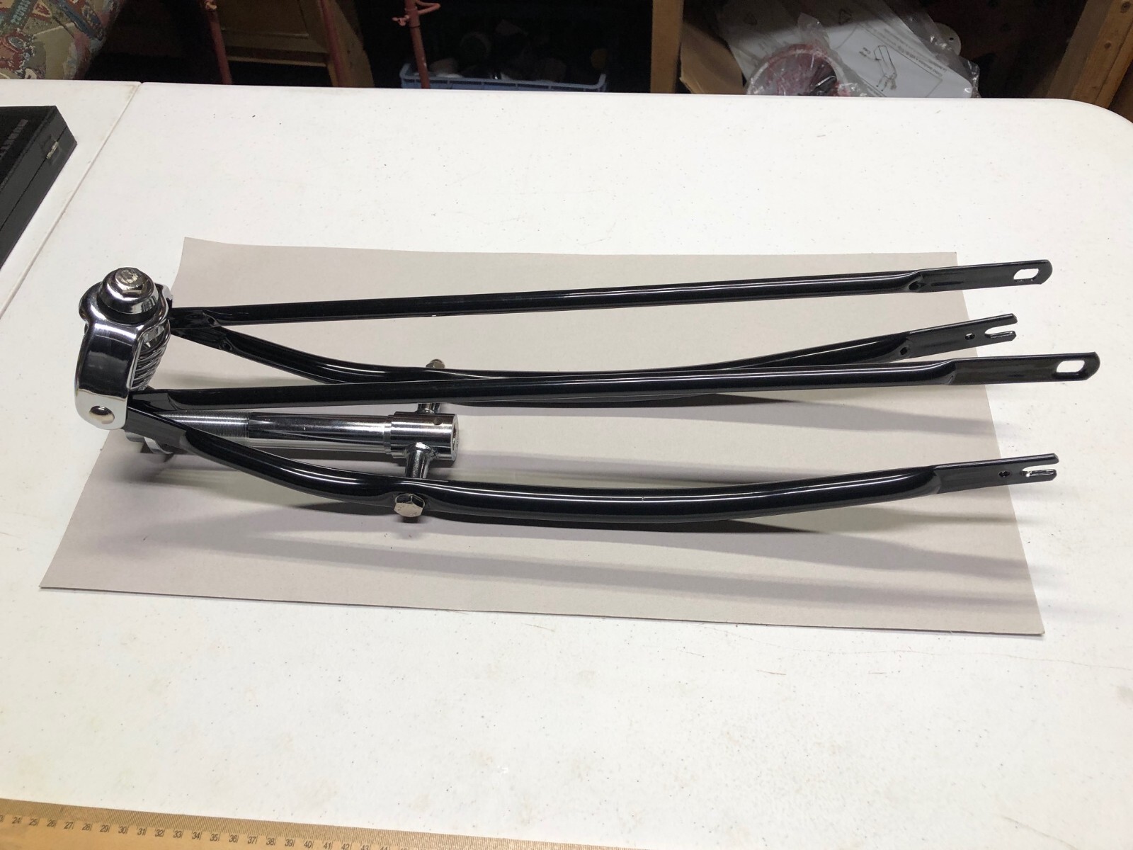Springer Fork BICYCLE Schwinn BLACK & CHROME EXCELLENT bike fork for 26″ bikes