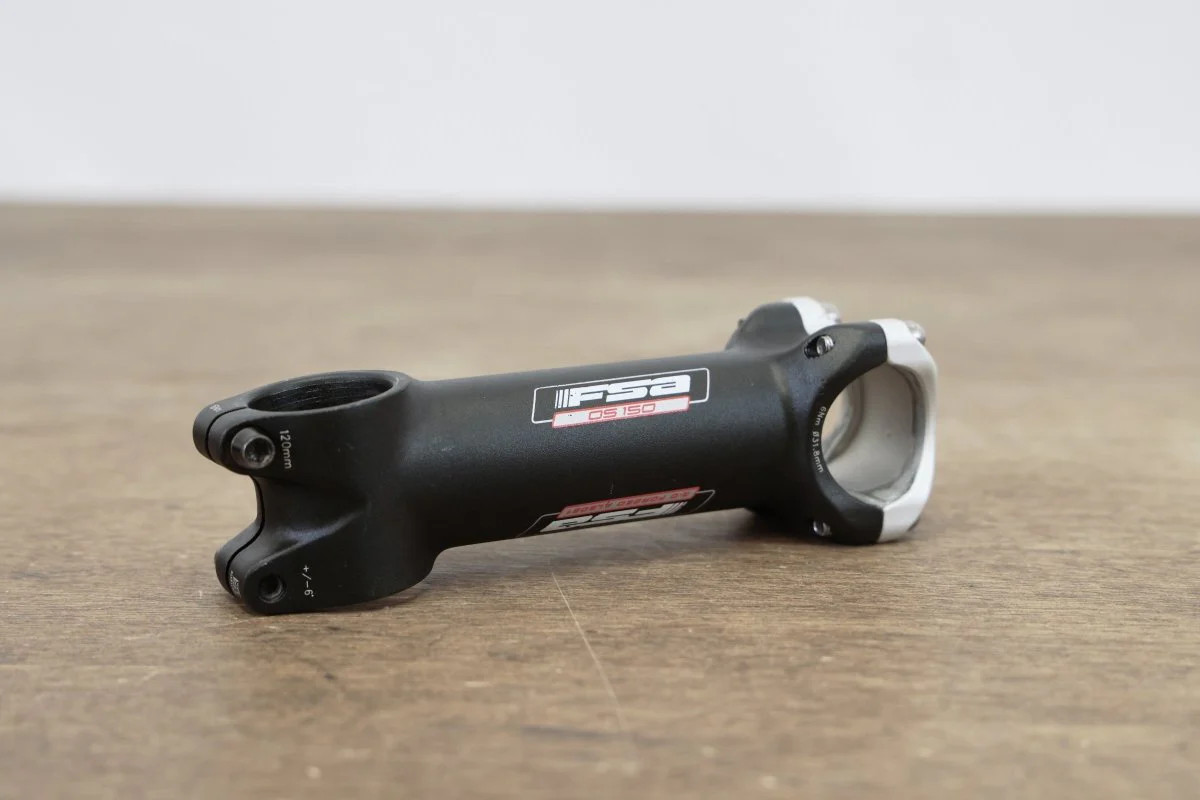 FSA OS 150 110mm ±6 Degree Alloy Road Stem 168g 1 1/8″ 31.8mm