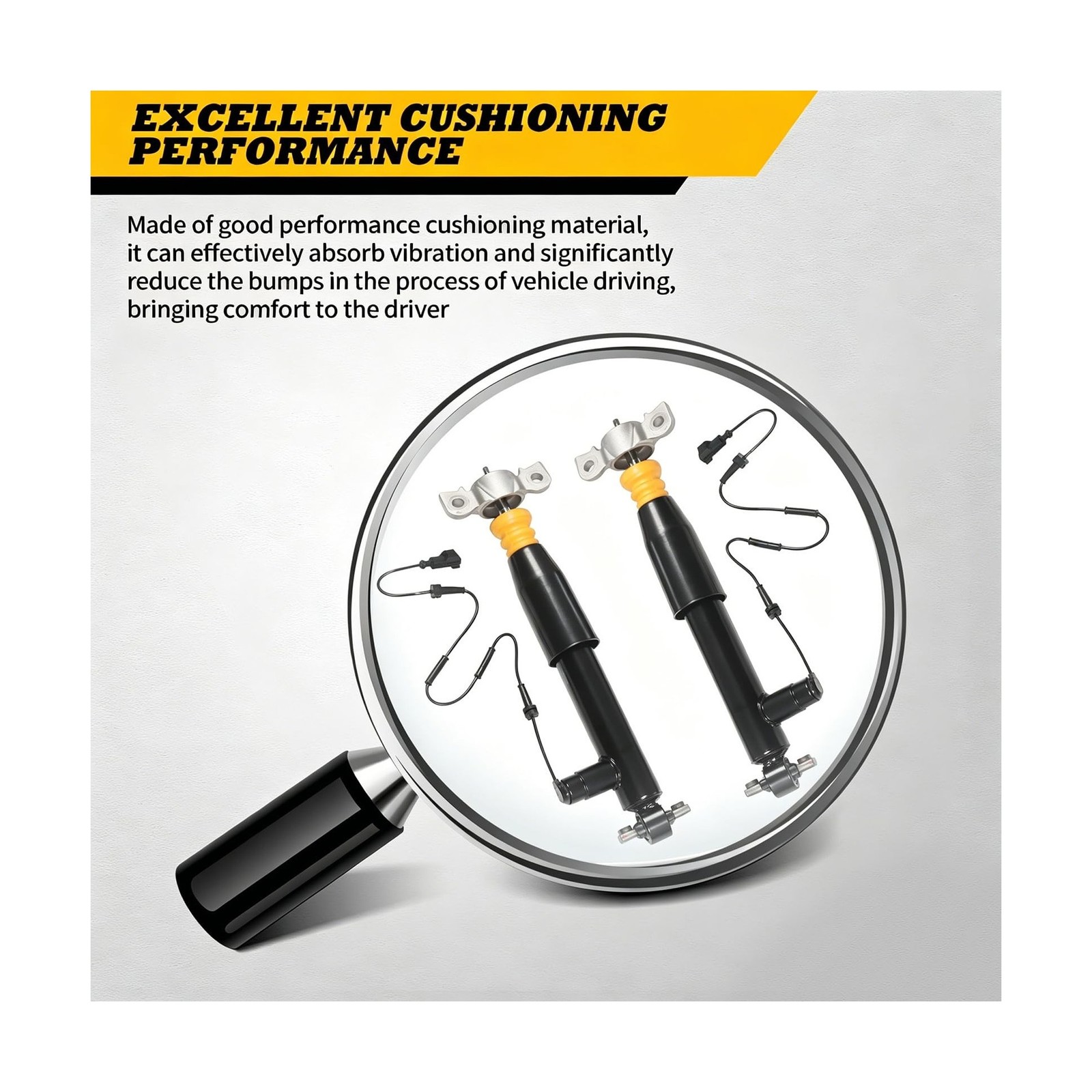 EG9Z18125B Pair Rear Shock Absorbers and Struts Assembly Compatible with MKZ …