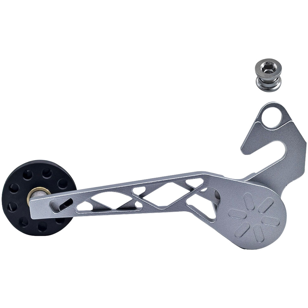Black or Silver Aluminum Chain Tensioner for Brompton PLine 5/6/7 Speed