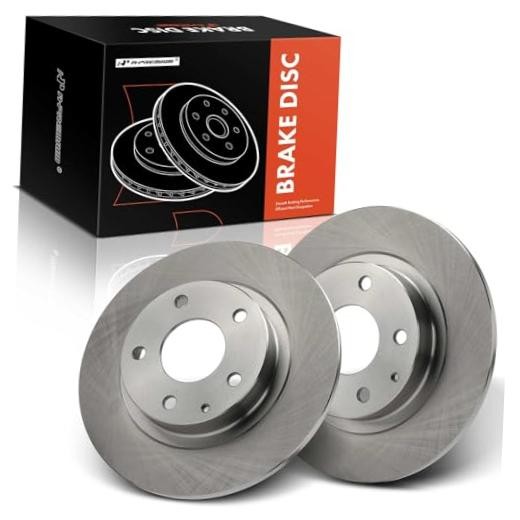 10.94 inch (278mm) Disc Brake Rotors Compatible with Select Mazda Rear Solid