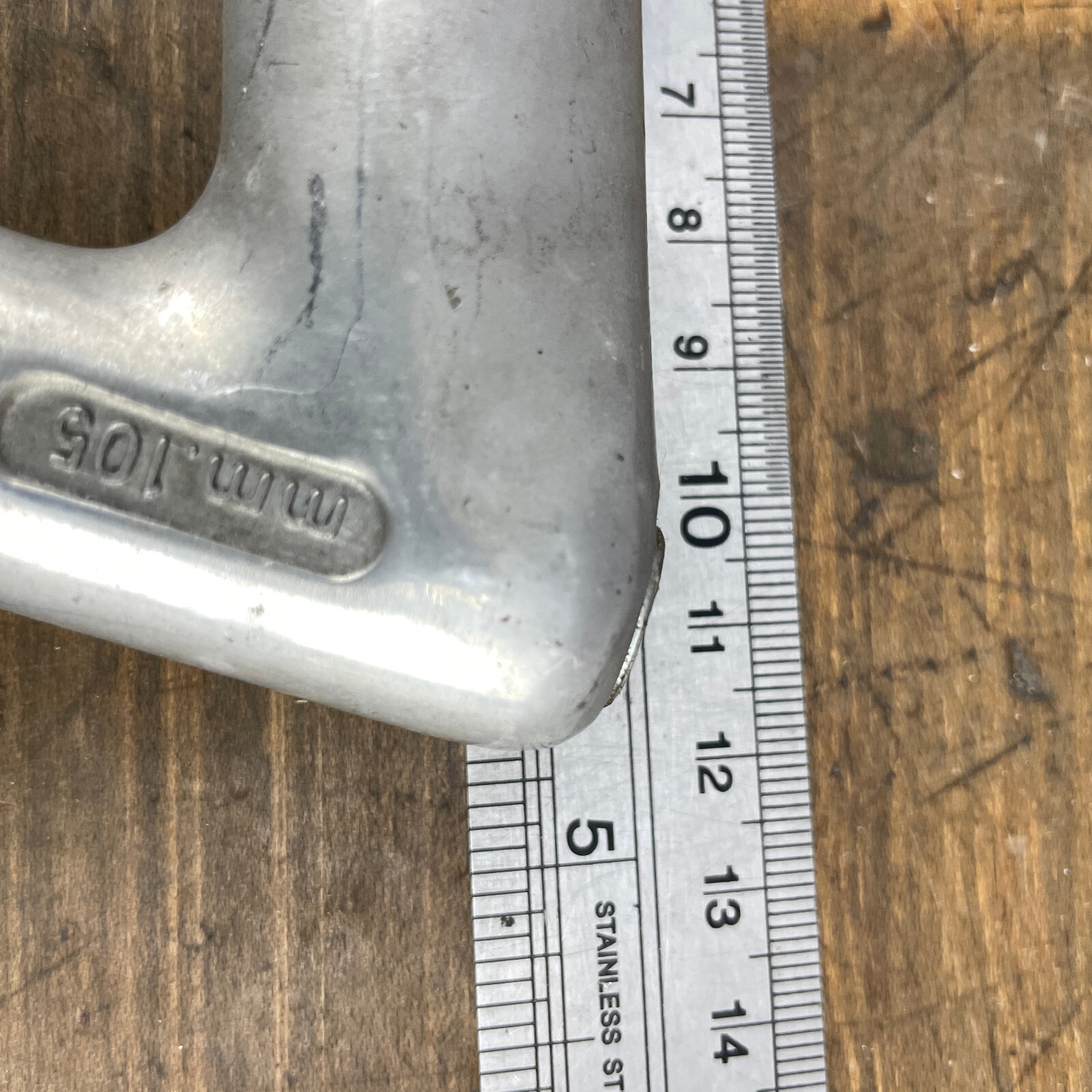 Vintage 3ttt Record Stem 105 mm Italy Pantograph 22.2 mm 3T 26.0 mm Eroica
