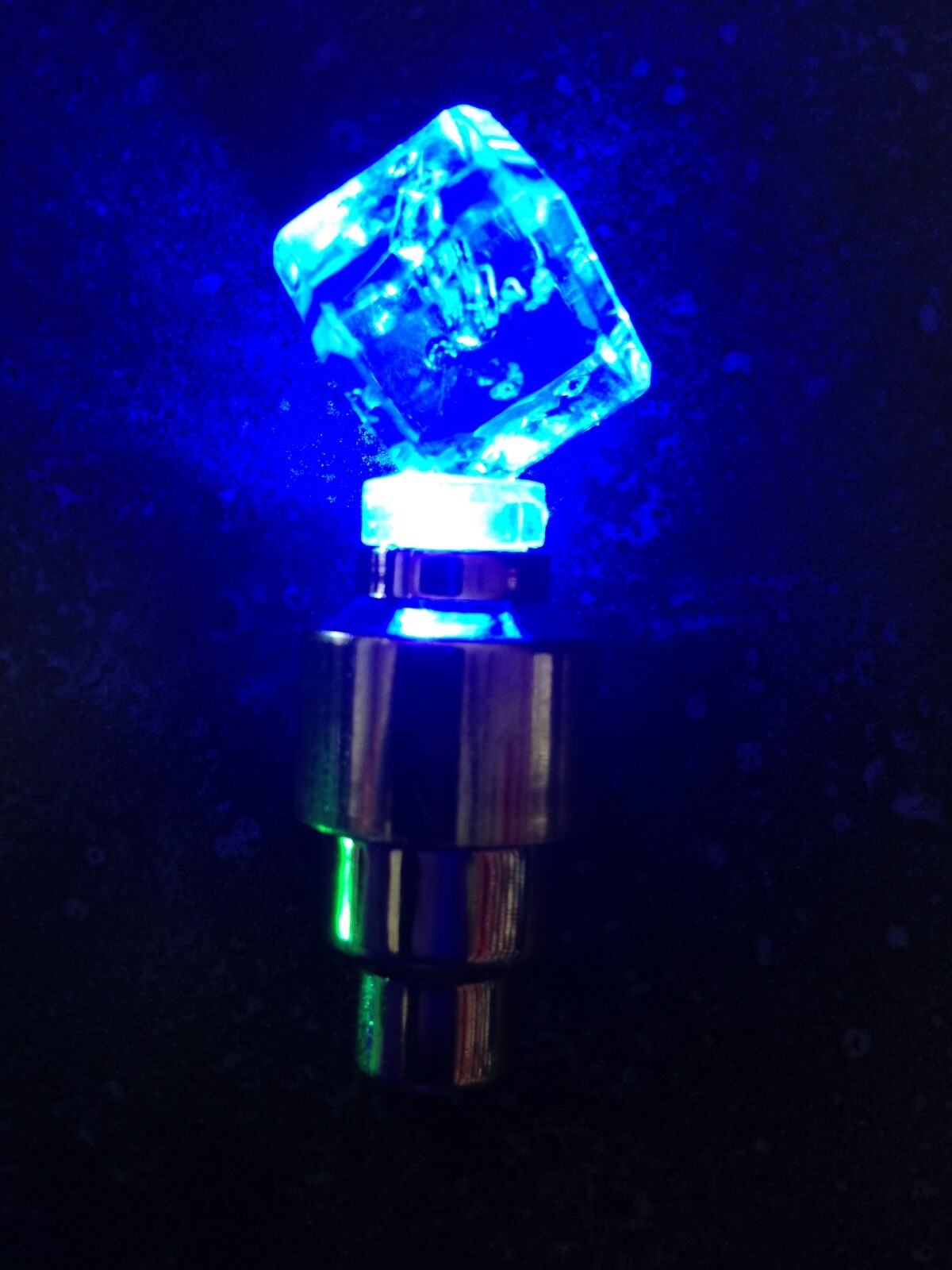 DICE (2x 4x) LED Valve Cap Bicycle Bike Wheel Tire Light Spoke Lamp Motorcycle