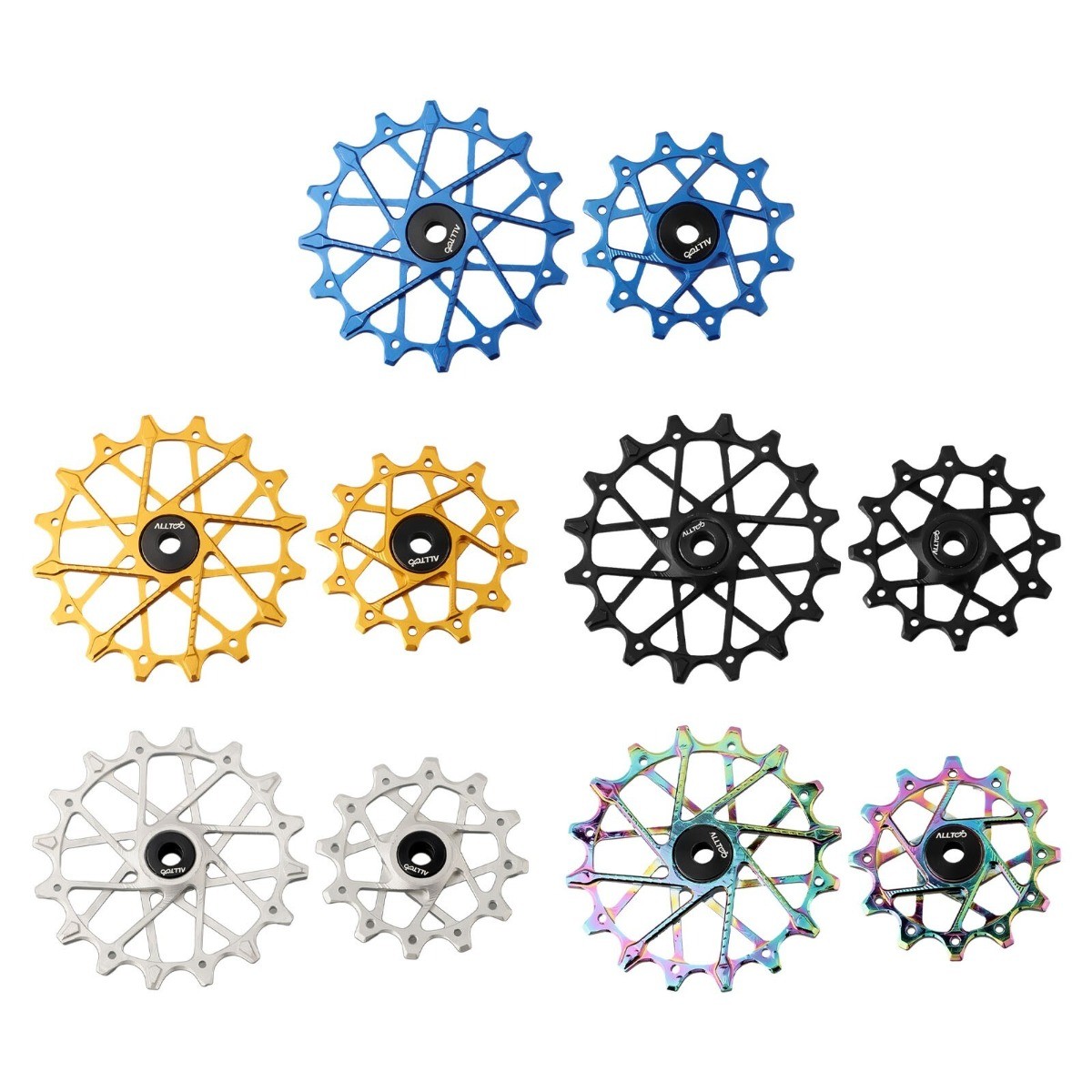 For Sram Bike’s Derailleur Performance With 12T+16T Pulley Wheels Upgrade Your
