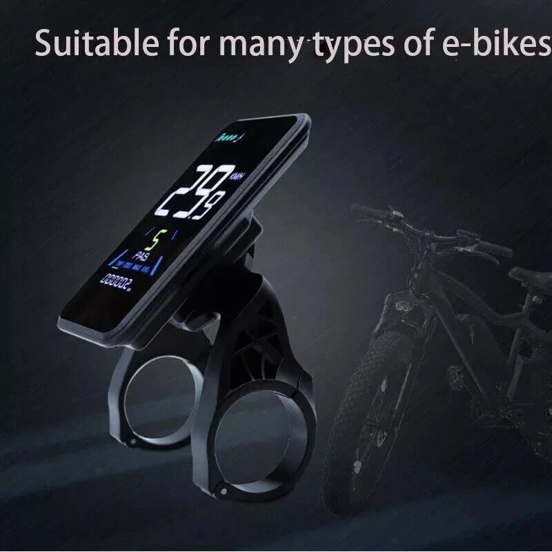 NC-81F EBike LCD Color Display 48V Electric Bike Conversion Kit scooter SHIP