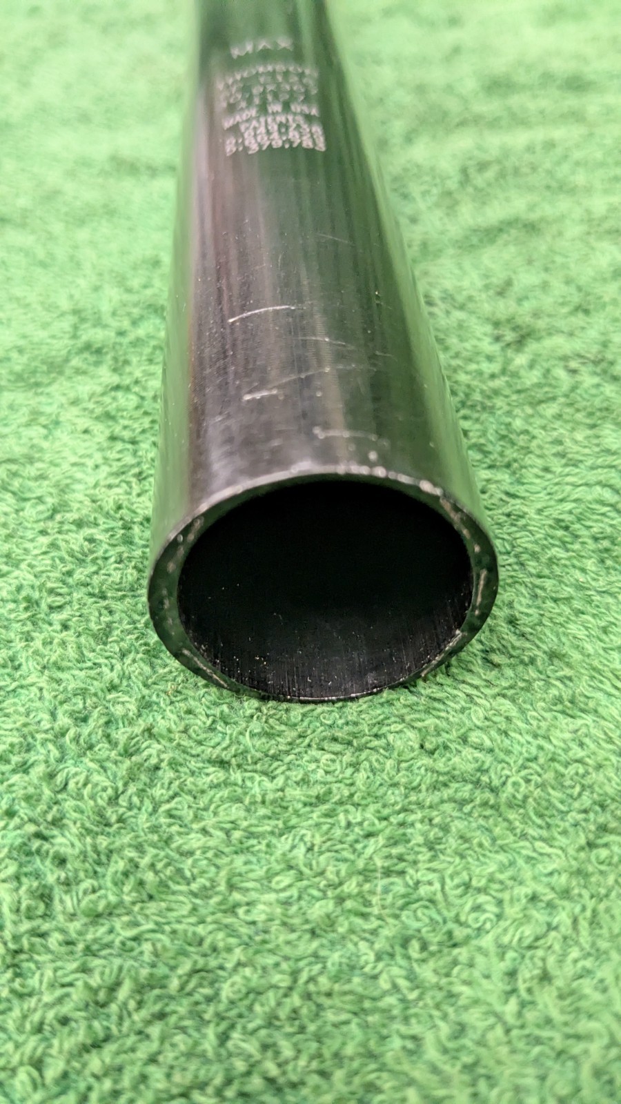 Thomson Elite SP-E128 30.9x367mm Alloy Seatpost Black Straight Made In USA Clean