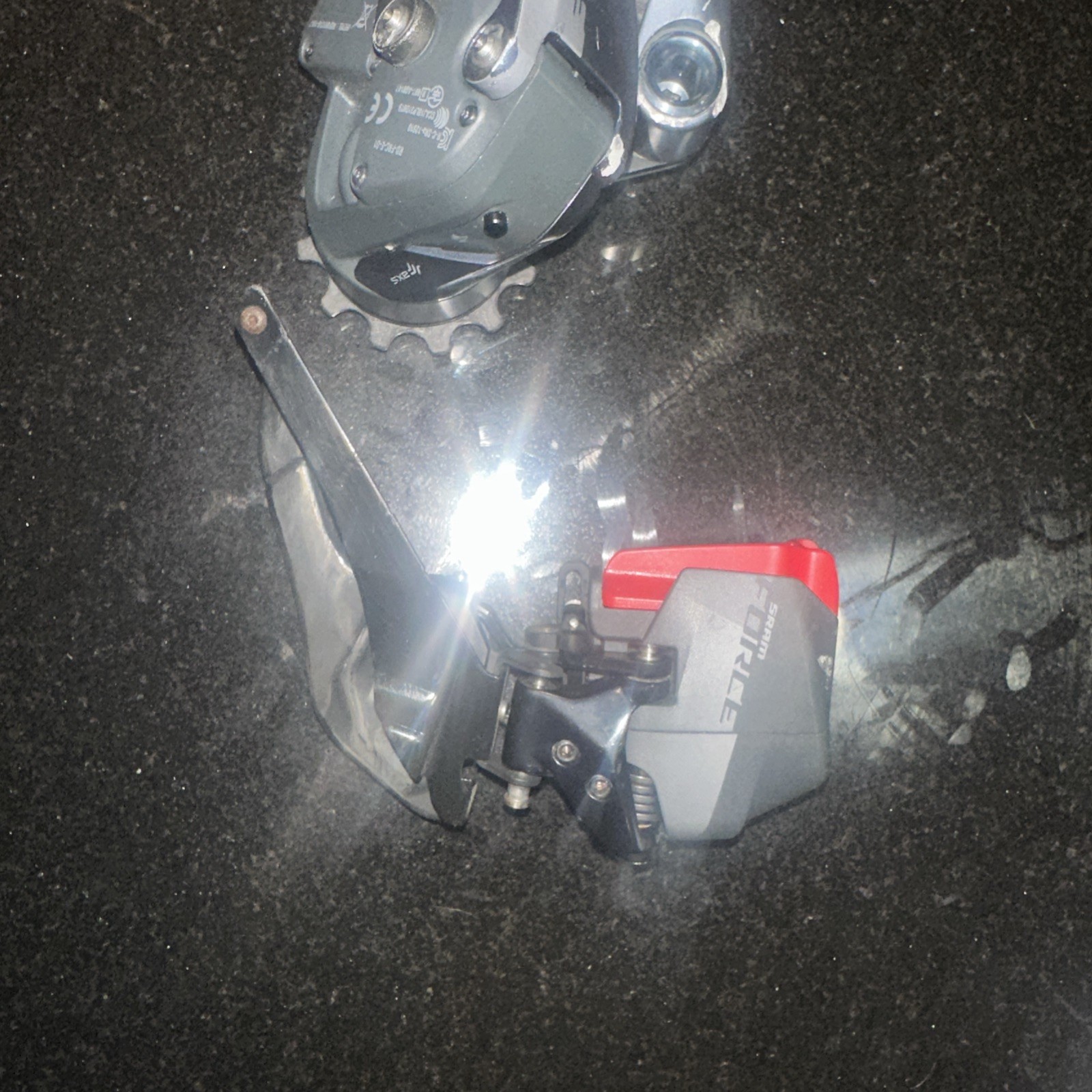 SRAM Force eTap AXS Front And Rear Derailleurs