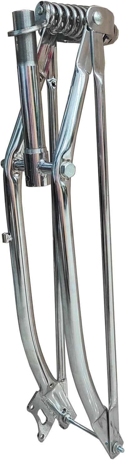 CDHPOWER 26″ Fork Single Springer Suspension Bike Fork 1″ Threaded Spring Fork