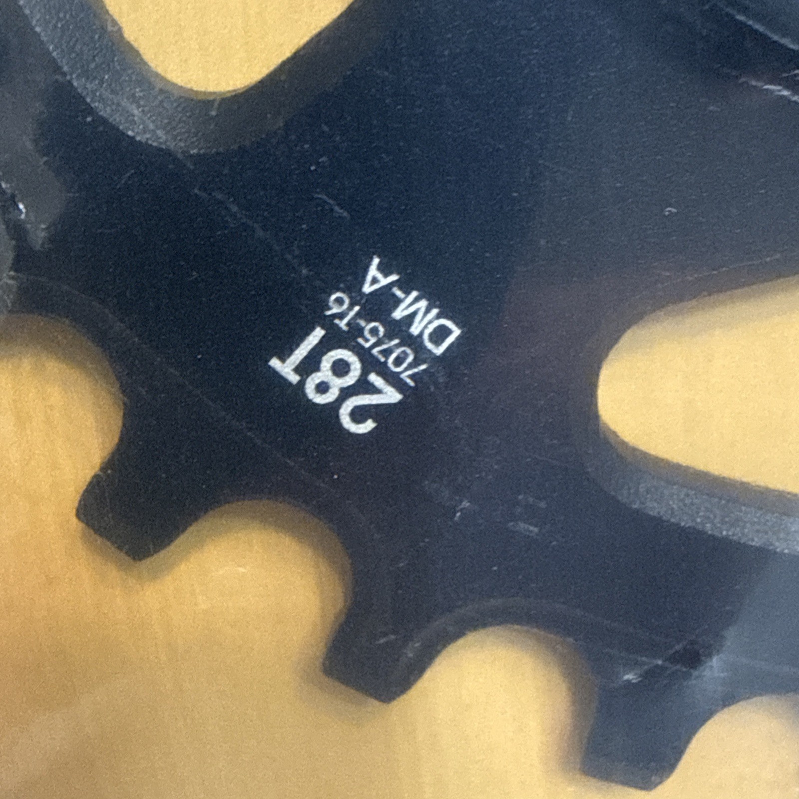 Praxis Works Direct mount Chainring 28T Wide/Narrow 1X 3mm offset DMA for 49mmCL