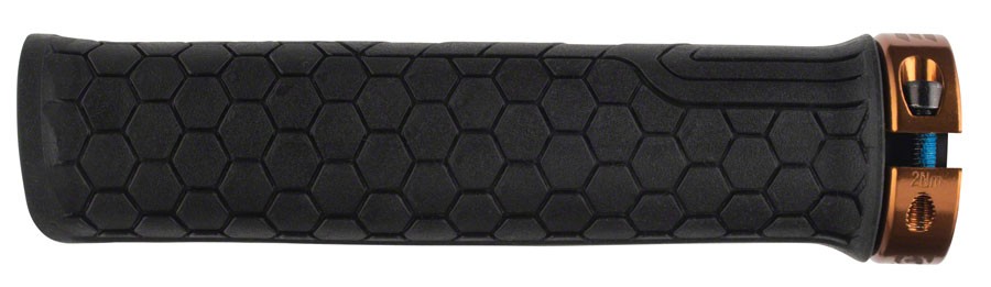 Getta Grip – RaceFace Getta Grips – Lock-On, 30mm, Black/Kashmoney Gold – Grip