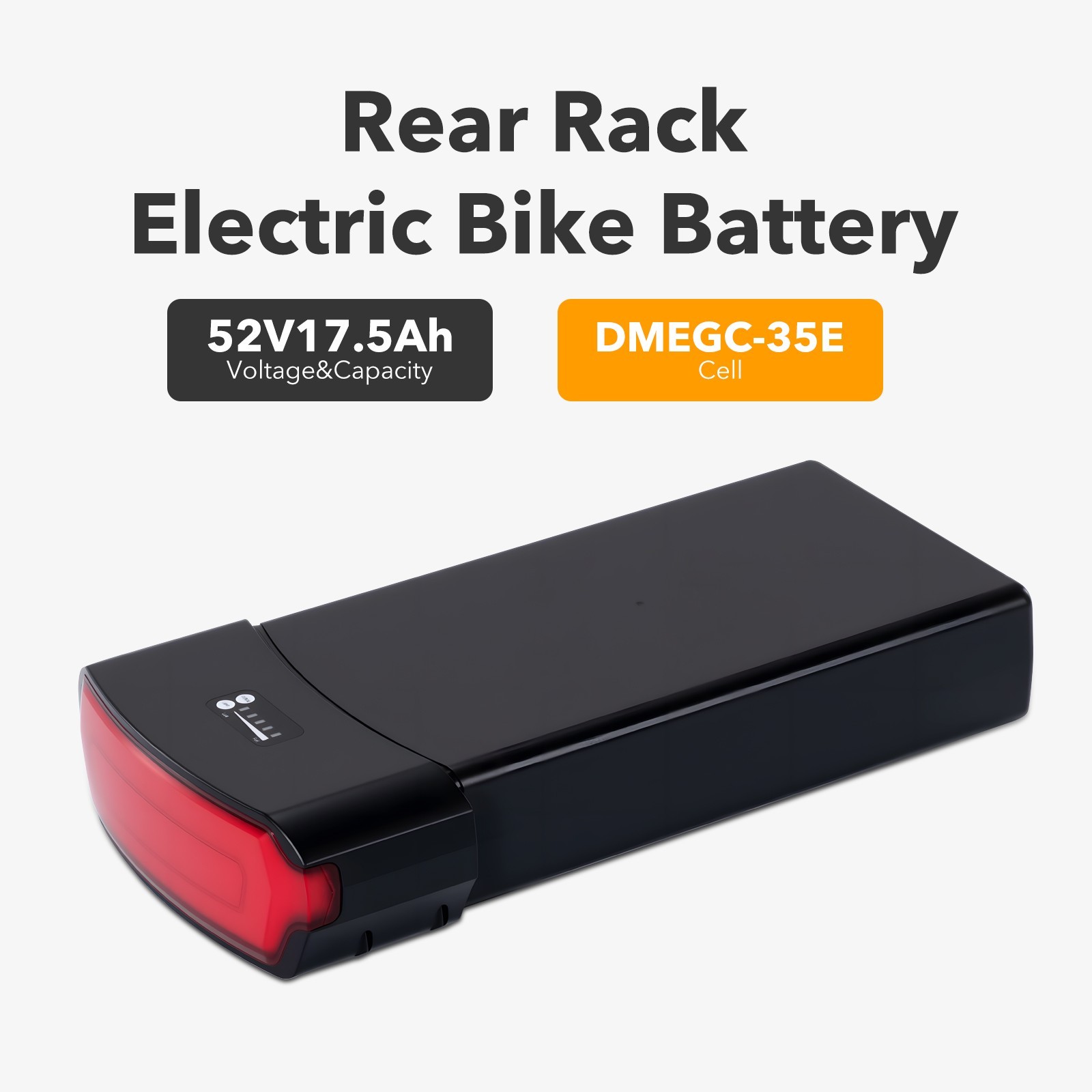 Electric Bike Battery 52V17.5Ah Pedego Boomerang City Commuter Interceptor Latch