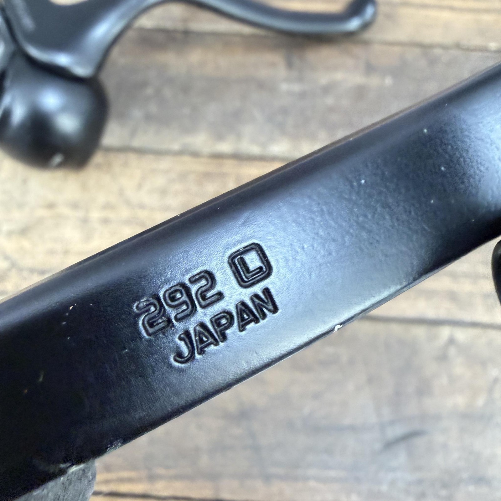 Vintage Dia-Compe Batwing 292 Brake Levers Pair Black Flat Bar MTB Japan