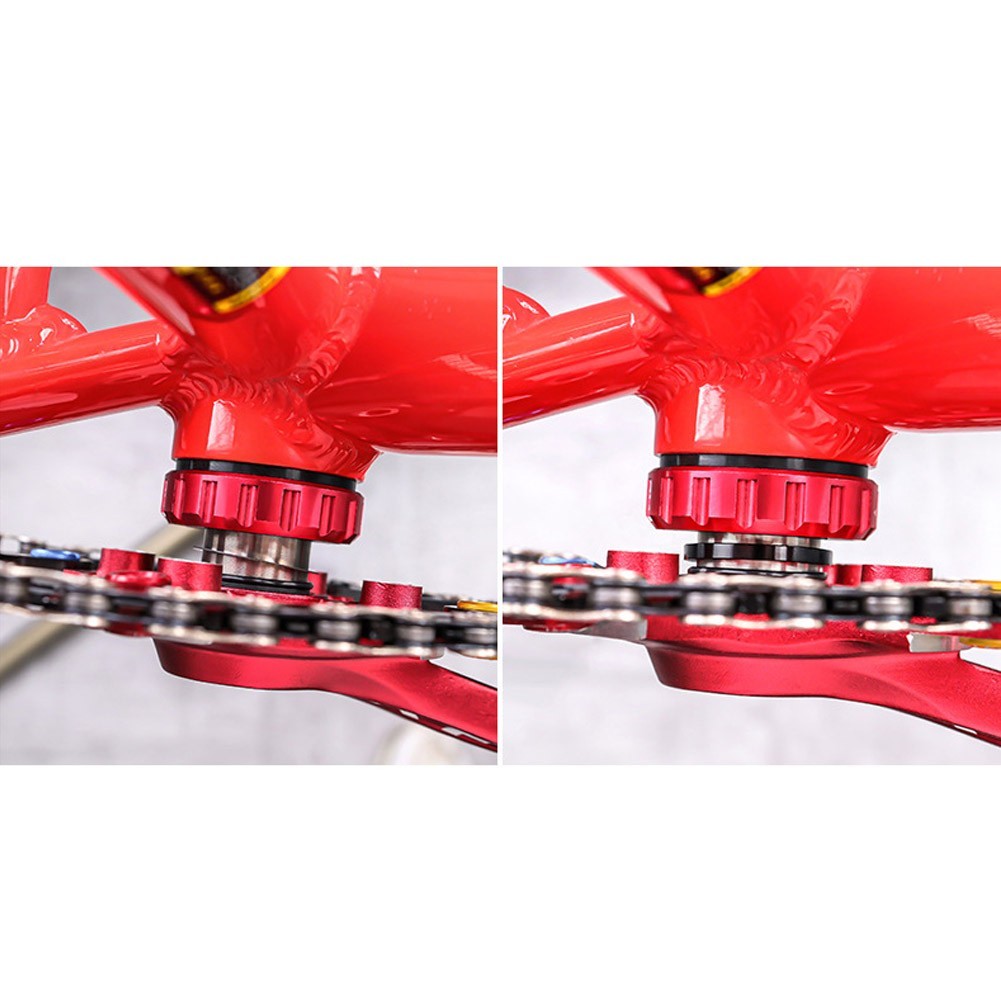 Bottom Bracket Washer Bike Gasket 24mm Bicycle Crankset Shim Aluminum Alloy