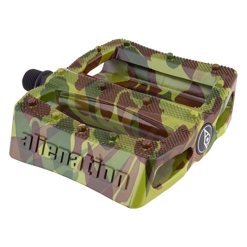 ALIENATION EFFECTS BMX PC PEDALS 9/16 CAMO