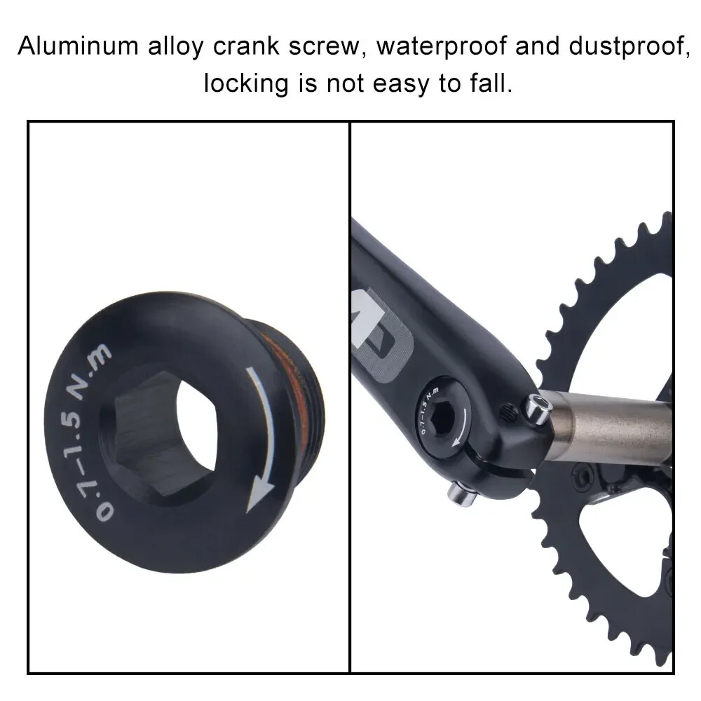 170mm Cross-country Road Gravel Bike Crank Arm 96BCD 42T Single Chainring 10/11S
