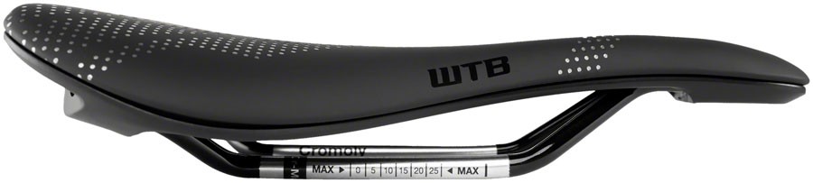 WTB Gravelier Saddle – Black, Chromoly