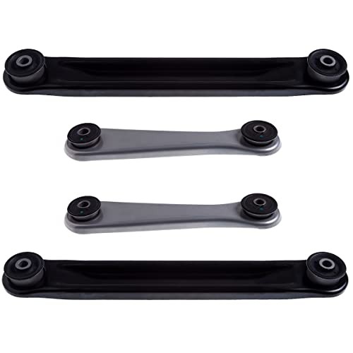 4Pc Suspension Rear Control Arm Compatible With 1998-2011 Fo-rd Crown