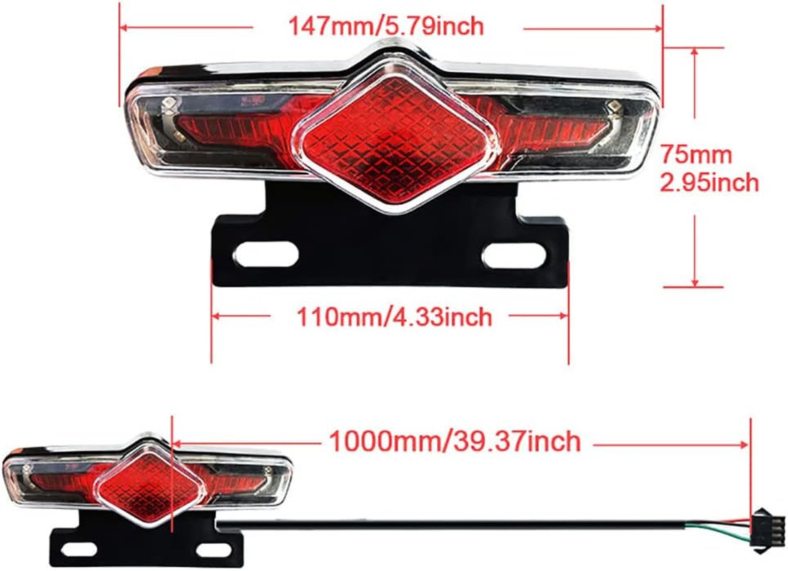 3 in 1 Bicycle Lithium-Ion Conversion Accessories Ebike Ebike Light Kit Headligh