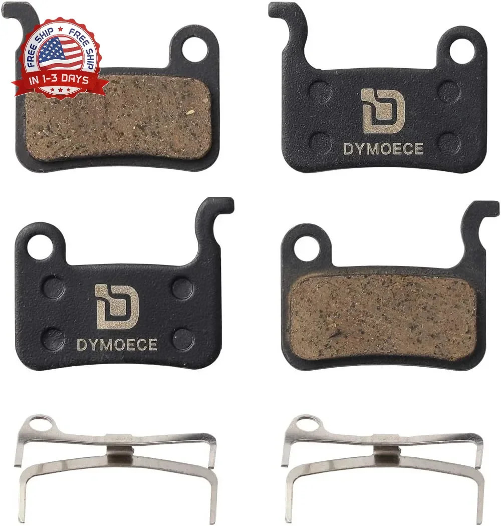 2 Pairs Bicycle Disc Brake Pads Compatible with Shimano Deore XT XTR LX SLX Hone