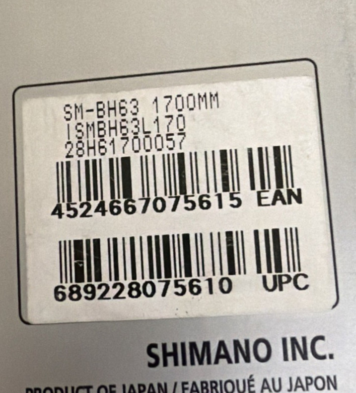 Shimano SM-BH63 1700mm Hydraulic Disc Brake Hose