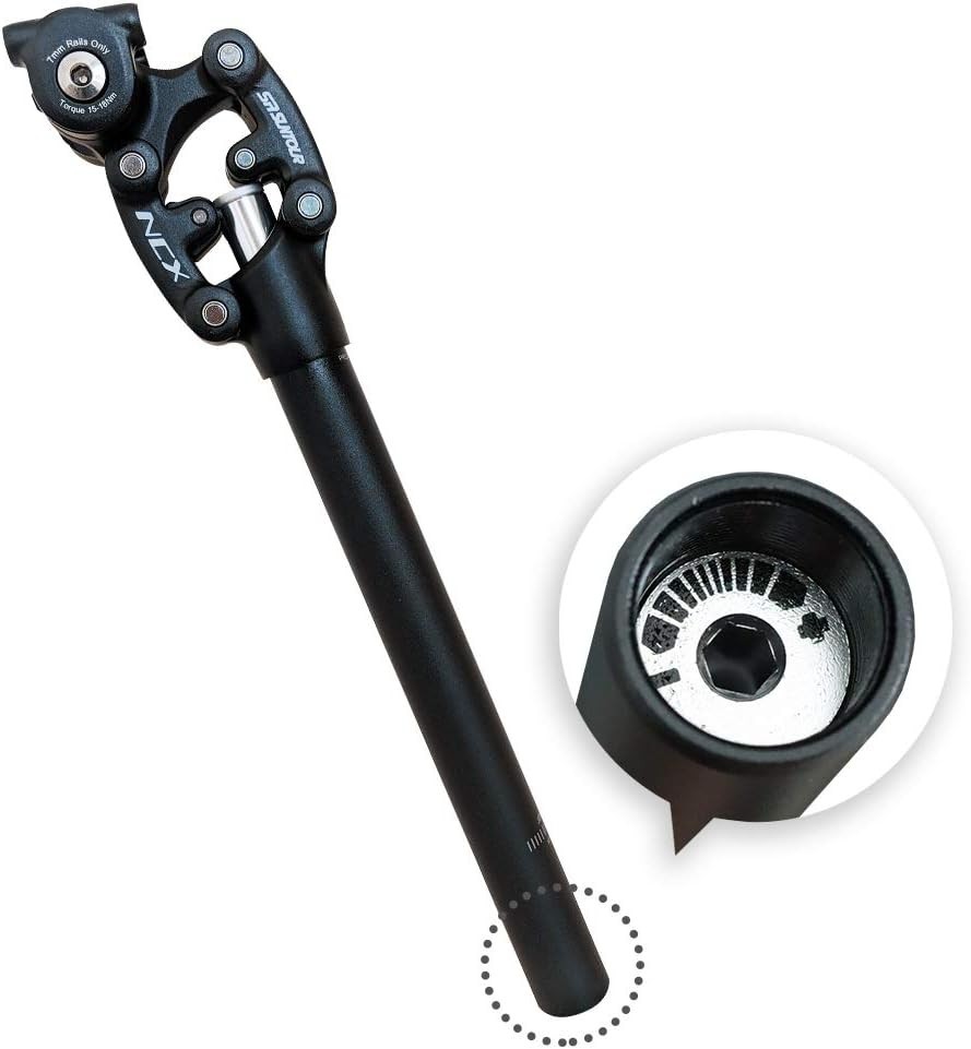 Adjustable Suspension Seatpost – 27.2mm Diameter