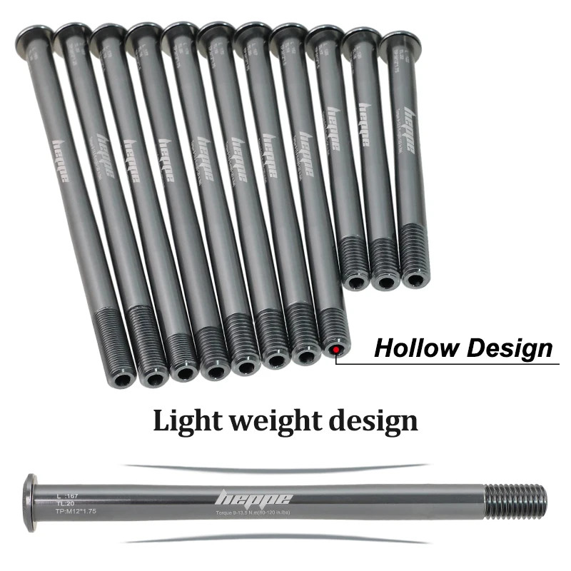 Titanium Bike Thru Axle 12×100 12×110 12×142 12×148 MTB Road Bicycle Skewer