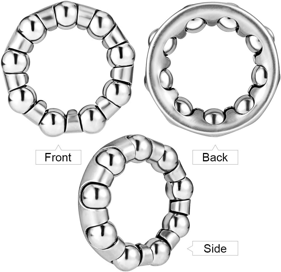 Bike Ball Crank Bearing Retainer 1/4″ X 9 Balls 4 Pcs Bottom Bracket Bearings