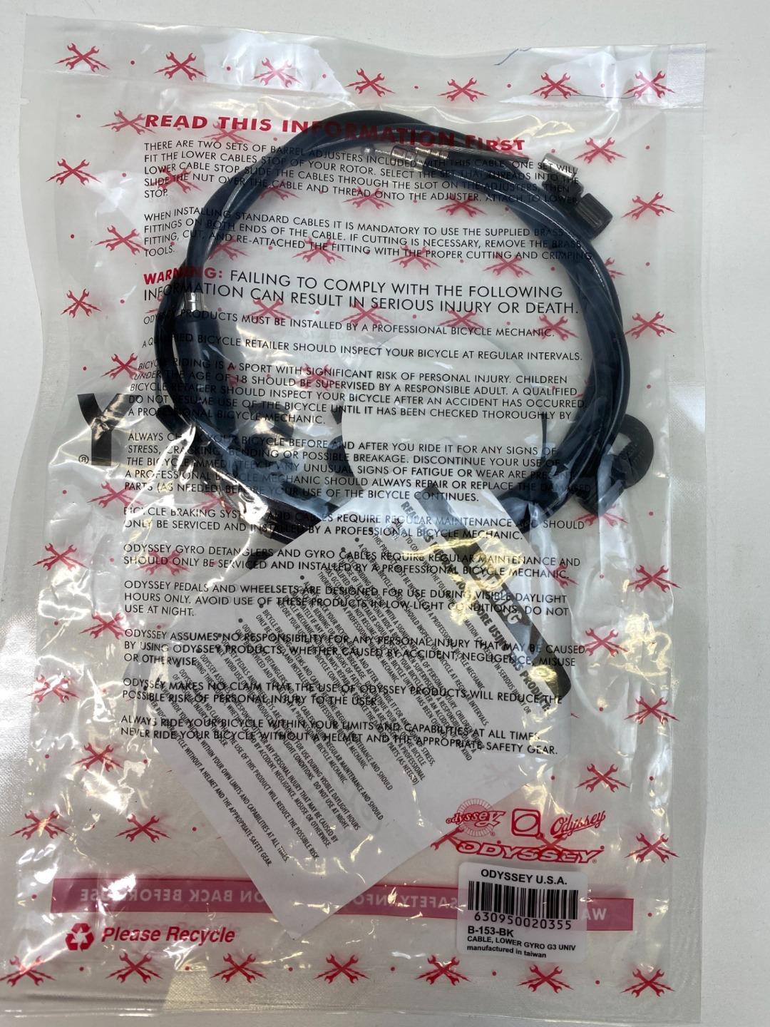 new SST ORYG Odyssey Gyro3 Universal Lower Gyro Cable