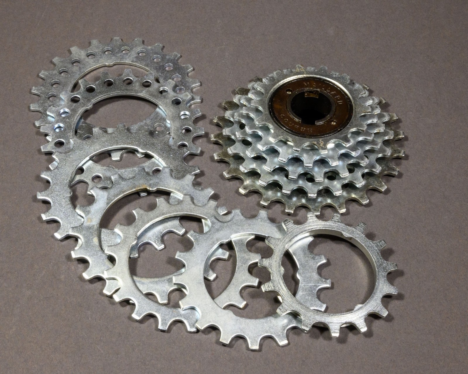 Maillard Course 5-Speed Freewheel Kit, 7 Additional Sprockets, MINT Condition